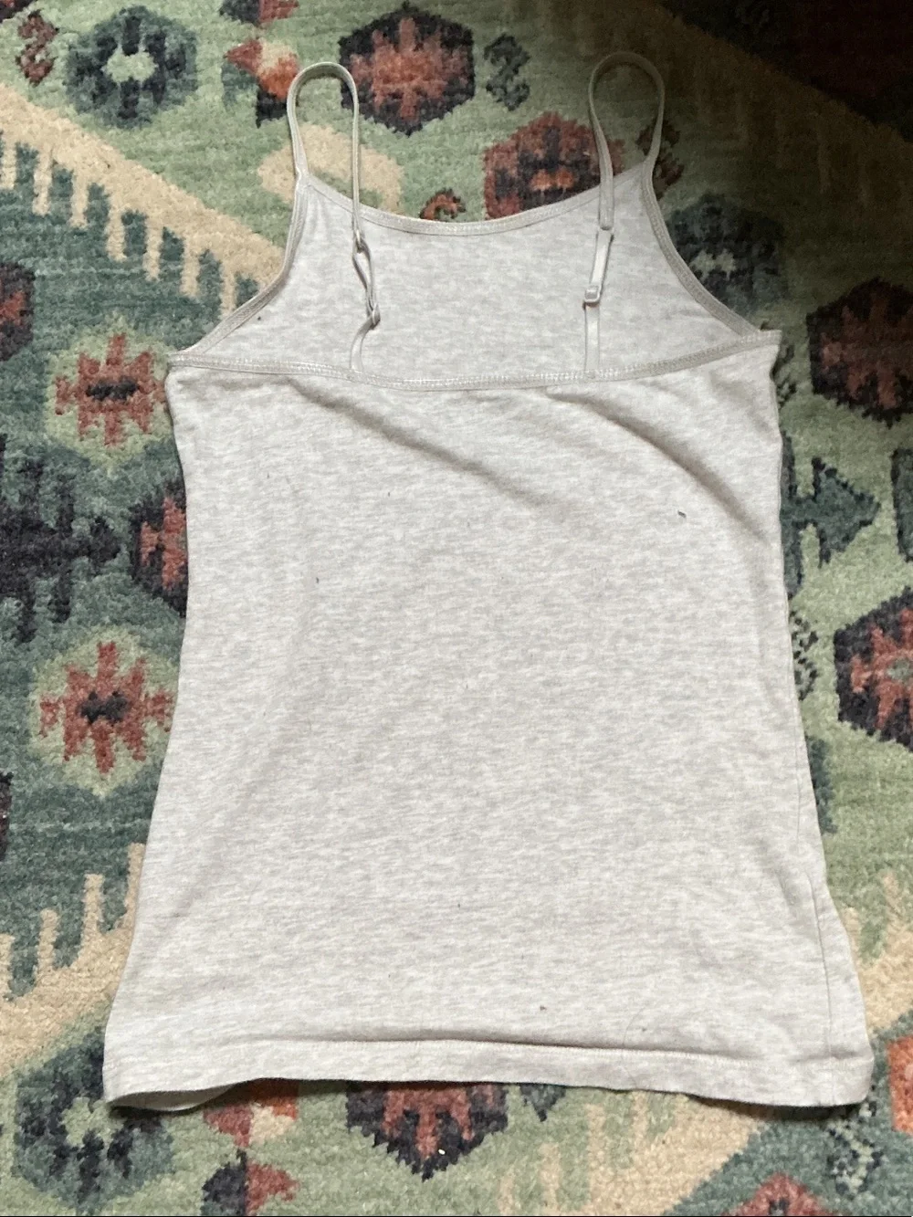 Old Navy Light Gray Girls' Knit Camisole Tank top size 8/medium